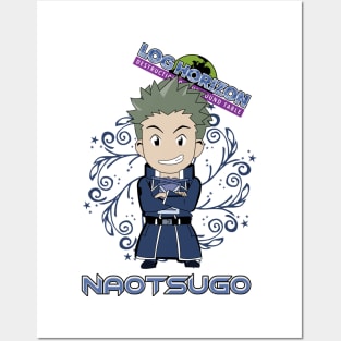 Log Horizon Chibi Cute Naotsugu Posters and Art